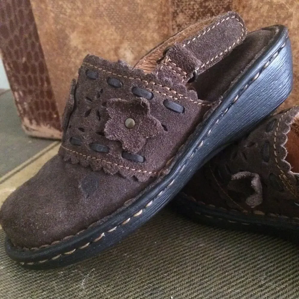 Born Little Girl Suede Shoes
